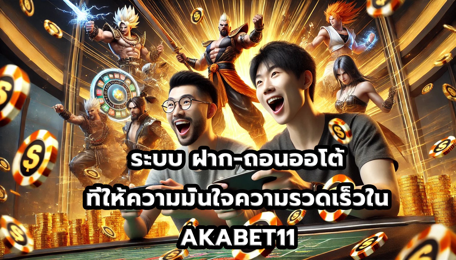 ระบบ ฝาก-ถอนออโต้ ที่ให้ความมั่นใจและความรวดเร็วใน AKABET11-7