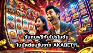 รับทุนฟรีกับโปรโมชั่นและโบนัสต้อนรับจาก AKABET11-4