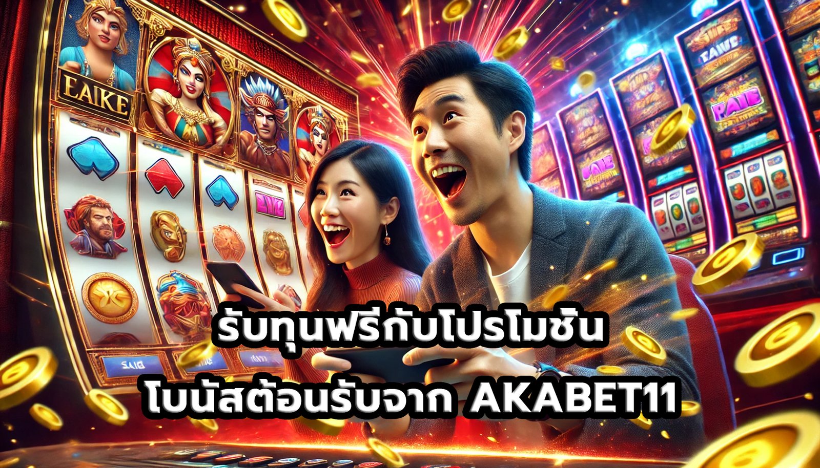 รับทุนฟรีกับโปรโมชั่นและโบนัสต้อนรับจาก AKABET11-4